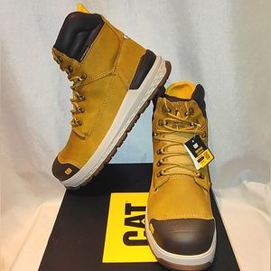 CATERPILLAR Men Work Shoes Impact Hiker Waterproof Composite Toe P91407